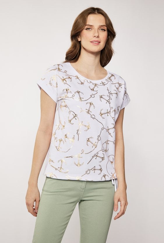 T-shirt z marynistycznym motywem