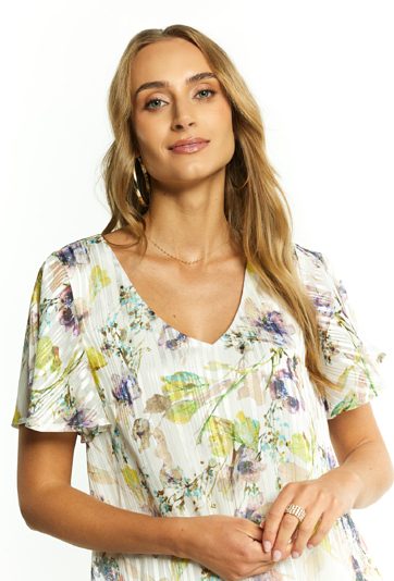 Sukienka damska o luźnym fasonie