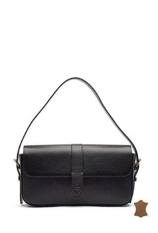 Mała torebka ze skóry naturalnej