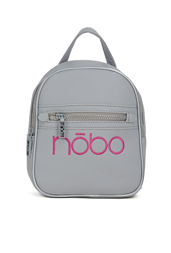 Mały plecak z wzorzystymi paskami