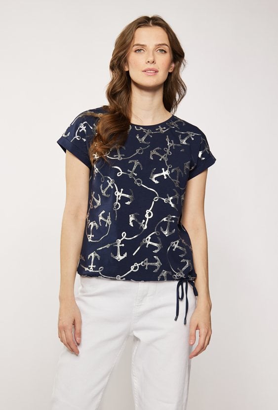 T-shirt z marynistycznym motywem