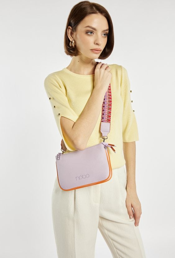 Torba z wzorzystym paskiem