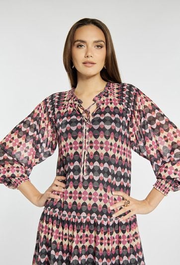 Sukienka z falbankami