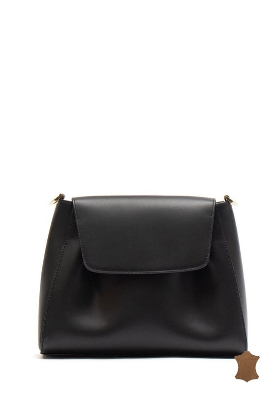 Mała torebka ze skóry naturalnej