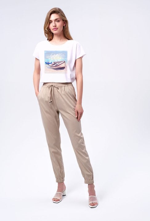 T-shirt z grafiką summer