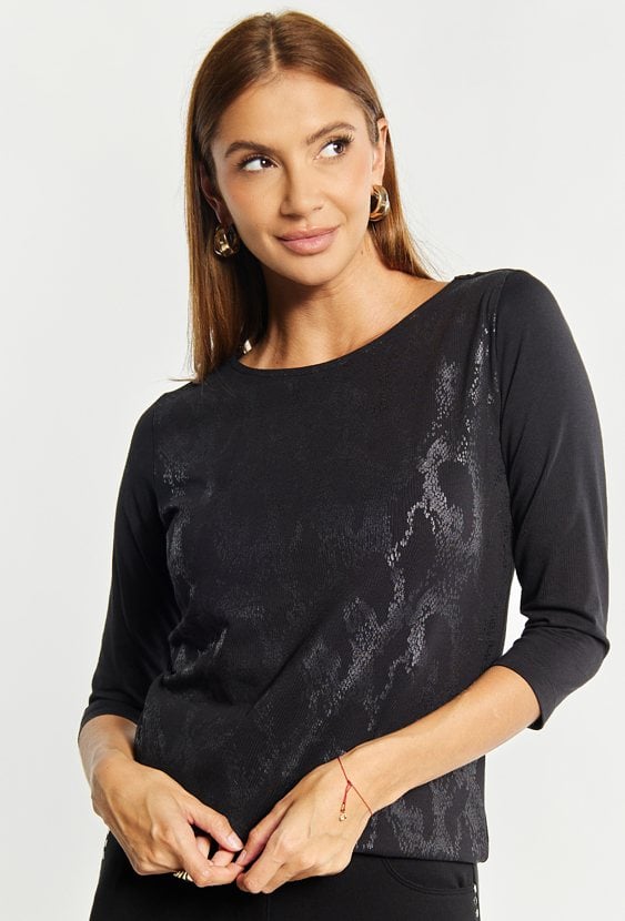 T-shirt damski z wzorem