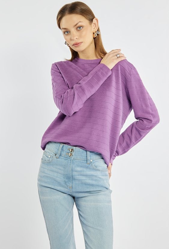 Sweter damski z wiskozy