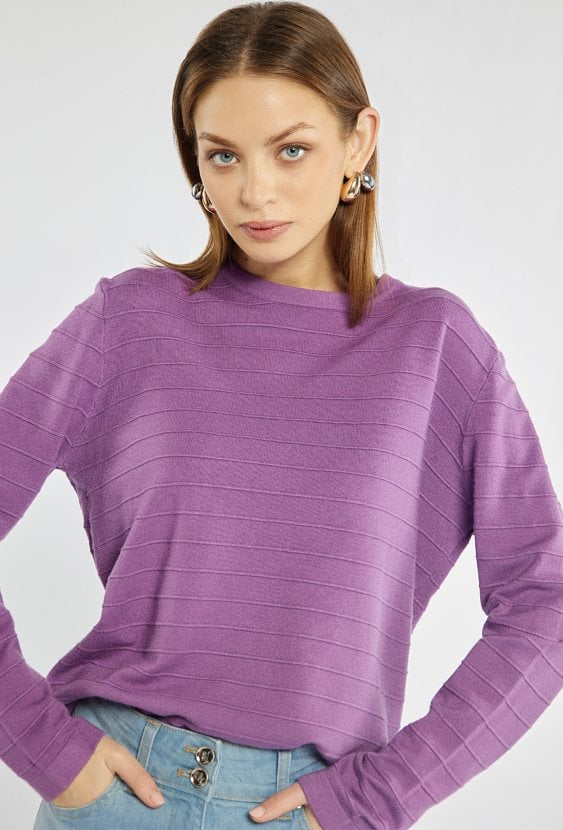 Sweter damski z wiskozy