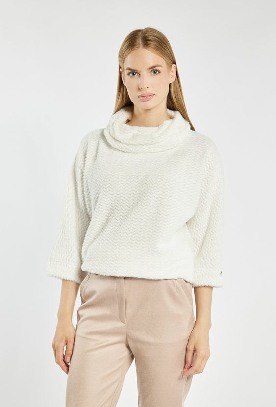 Miękki sweter damski