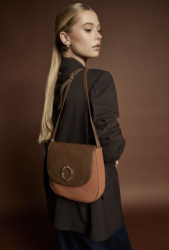 Torba crossbody z klapą