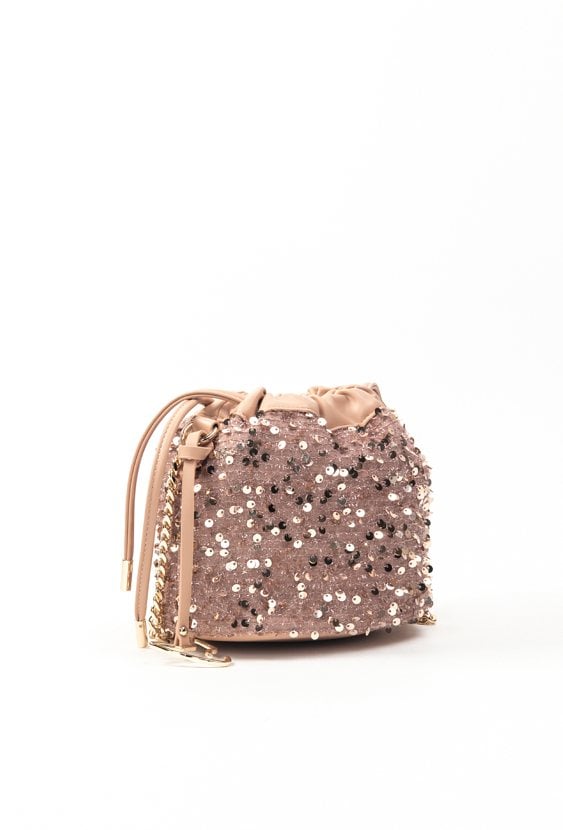 Worek damski z cekinami