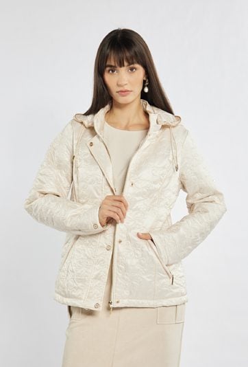 Kurtka z ozdobnym pikowaniem