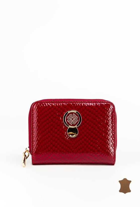 Mały portfel z wzorem