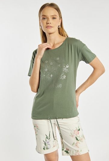T-shirt z bawełny