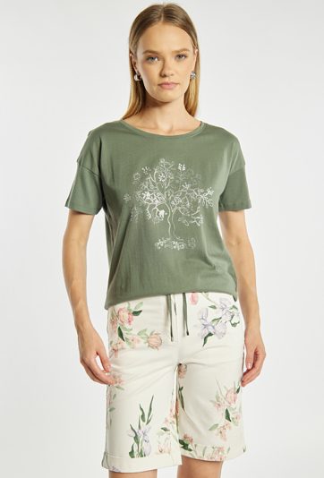 T-shirt z bawełny