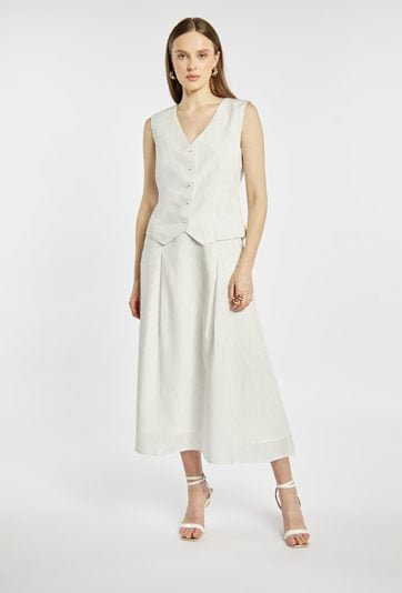 Spódnica damska z wiskozy