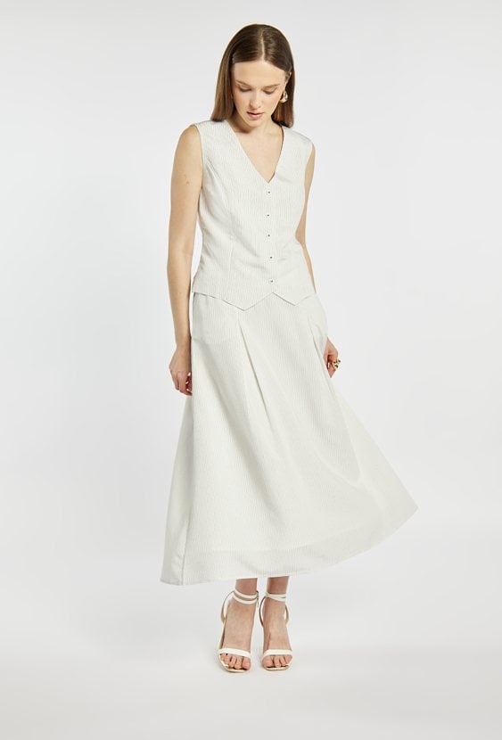 Spódnica damska z wiskozy