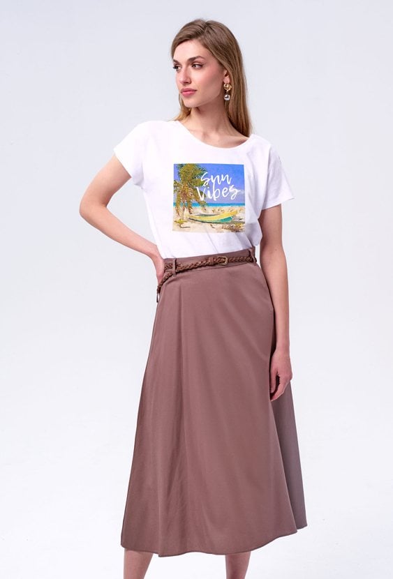 T-shirt z grafiką summer