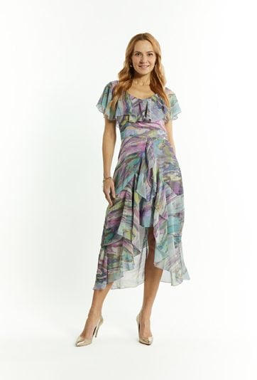 Zwiewna sukienka damska