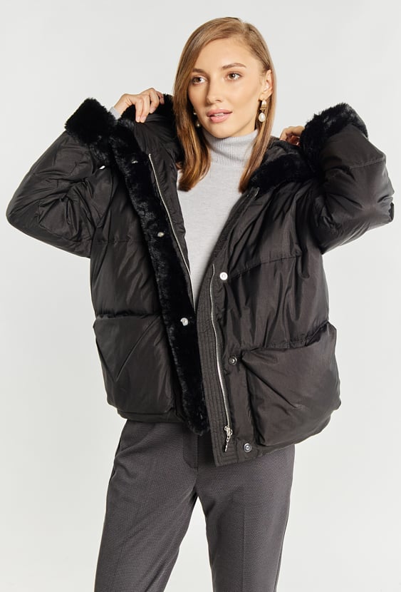 Puchowa kurtka damska