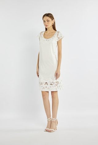 Lekka sukienka z koronką