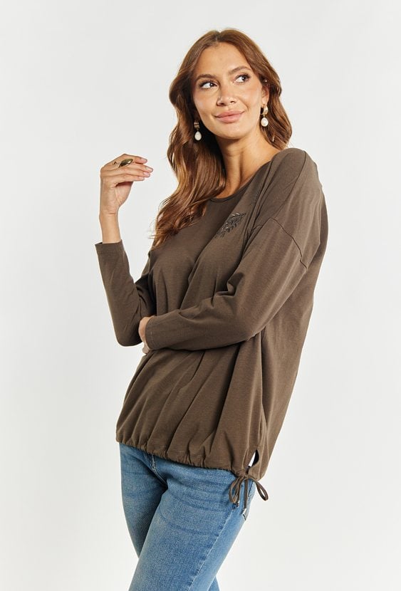 T-shirt damski z wzorem