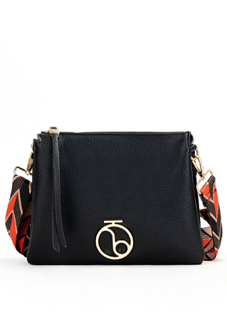 Trzykomorowa listonoszka Nobo z kolorową taśmą