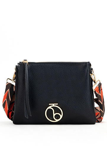 Trzykomorowa listonoszka Nobo z kolorową taśmą