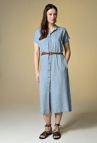 Szmizjerka dżinsowa z lyocell