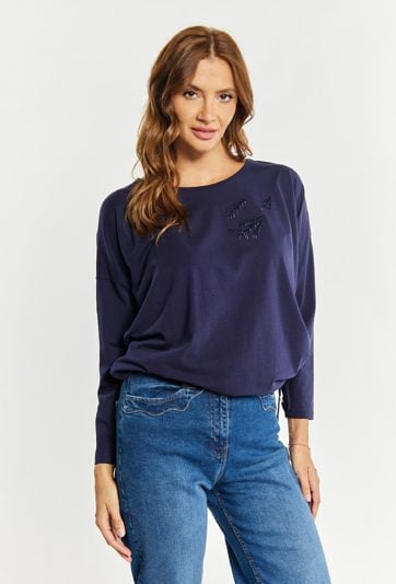 T-shirt damski z wzorem