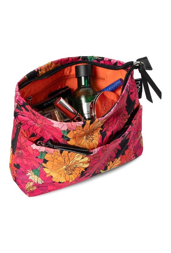 Mały organizer do torebki w kwiaty