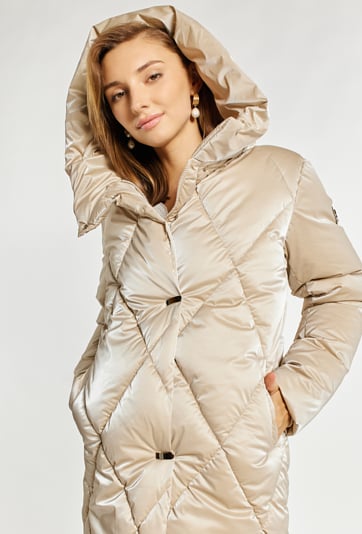 Błyszcząca kurtka damska