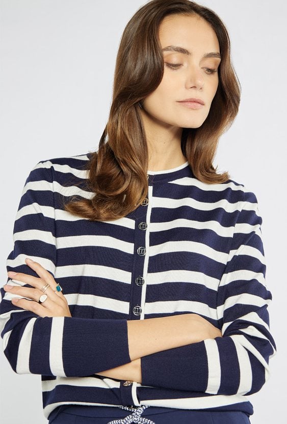 Rozpinany sweter damski