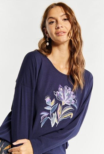 Bawełniany T-shirt damski