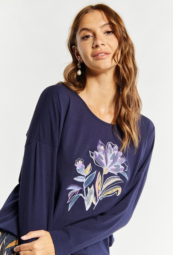 Bawełniany T-shirt damski