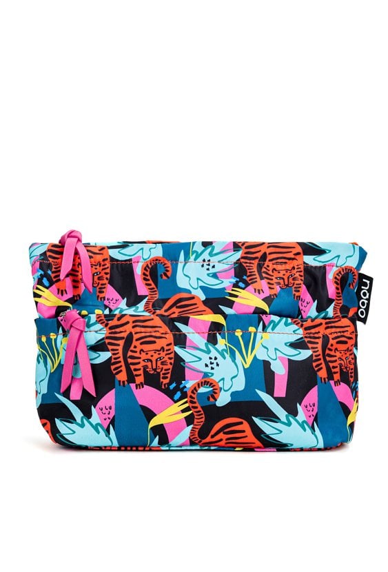 Mały organizer do torebki w kwiaty