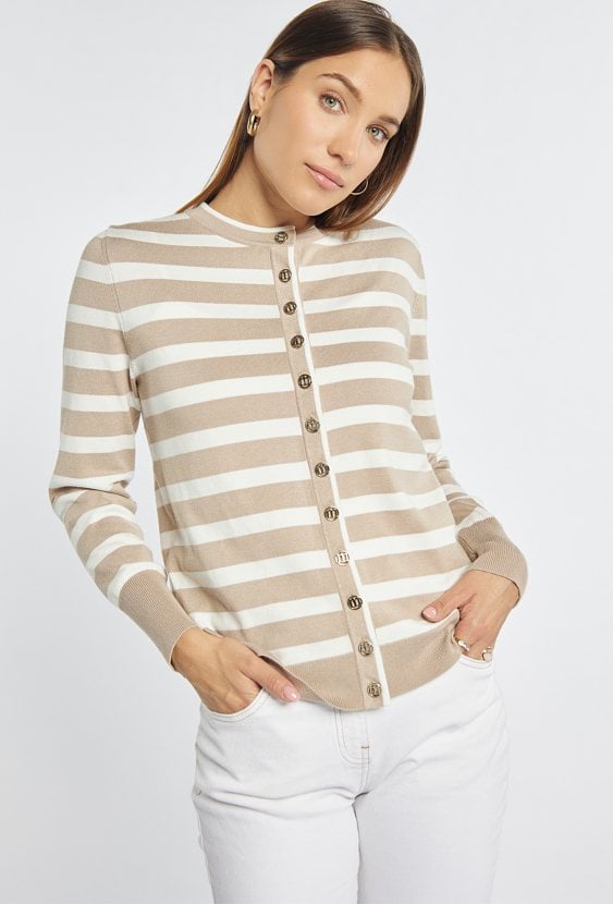 Rozpinany sweter damski