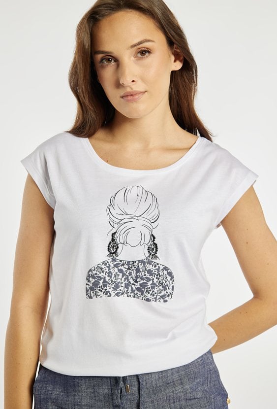 T-shirt z nadrukiem