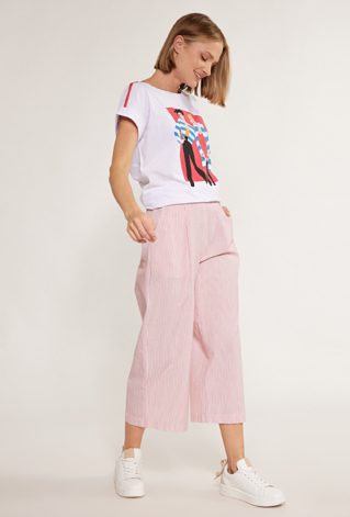 Bawełniane spodnie damskie