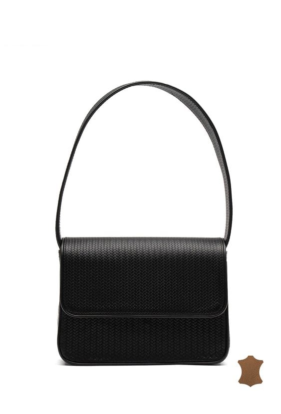 Mała torebka ze skóry naturalnej