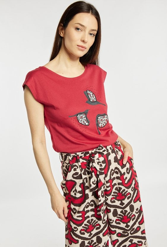 T-shirt z nadrukiem