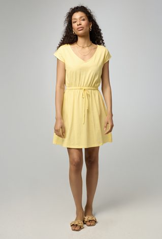 Bawełniana sukienka z krótkim rękawem