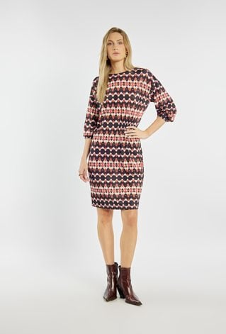 Wzorzysta sukienka