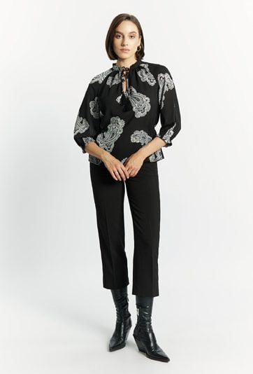 Bluzka ze ściągaczem