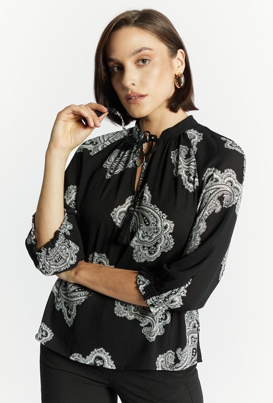 Bluzka ze ściągaczem