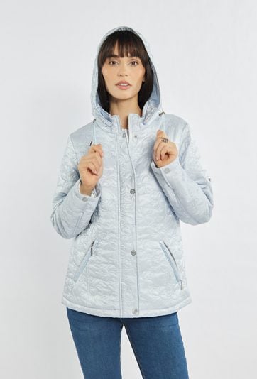 Kurtka z ozdobnym pikowaniem