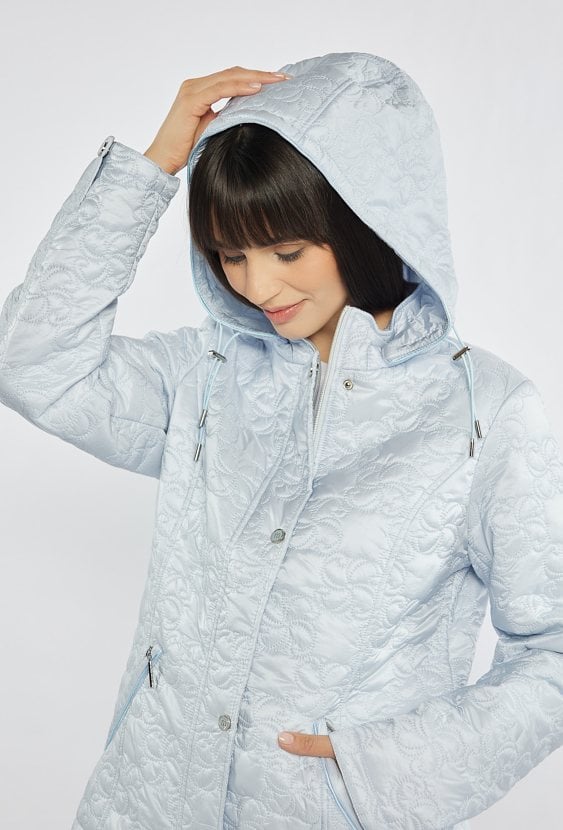 Kurtka z ozdobnym pikowaniem