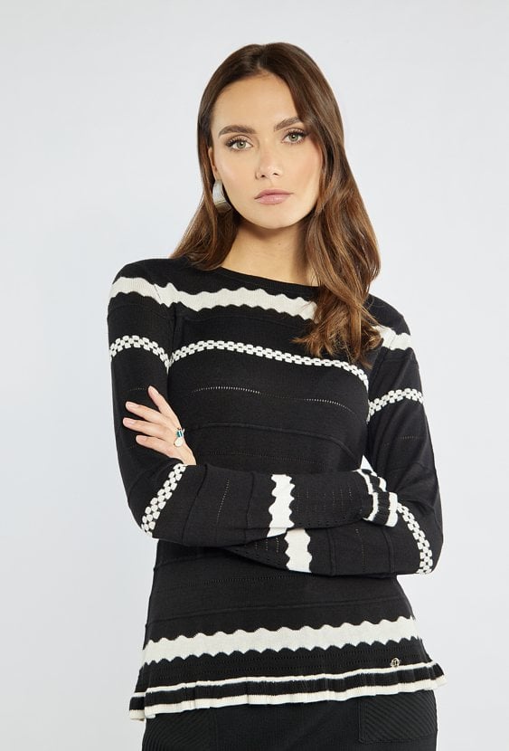 Sweter z cienkiej wiskozy