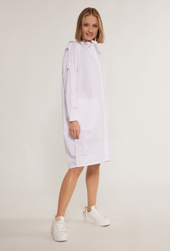 Koszulowa sukienka damska