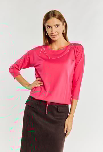 Bluza damska z łańcuszkiem